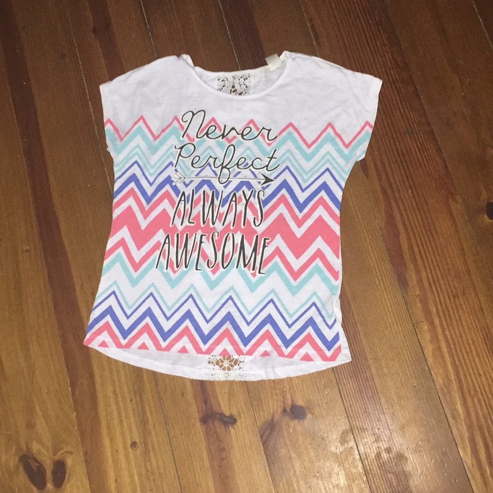 Chevron Never Perfect Always Awesome Self Esteem t